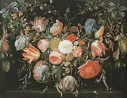 Flower garland, c. 1680, wood, 22 x 28 cm, Centraal Museum, Utrecht