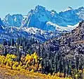 Picture Peak from Bishop Creek Valley
