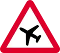 Low-flying aircraft or noise ahead