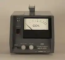 Horiba model MEXA-200 infrared CO analyzer