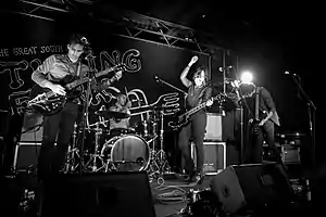 Howling Bells, The Tuning Fork, September 2014From left to right: Joel Stein, Glenn Moule,Juanita Stein, Gary Daines