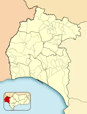 Encinasola is located in Province of Huelva