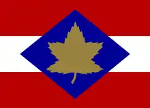 II Canadian CorpsVehicle sign.