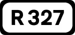 R327 road shield}}
