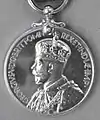 George V, crowned head 1931-37. Inscribed GEORGIVS VI DEI. GRA. BRITT. OMN REX. FID. DEF.