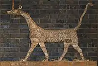 Mušḫuššu dragon in Istanbul, Ancient Orient Museum, Ishtar Gate