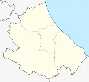 Rosciano is located in Abruzzo