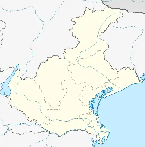 Jesolo is located in Veneto