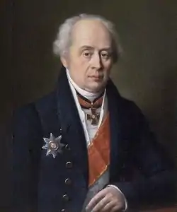 Portrait by Józef Oleszkiewicz, 1825