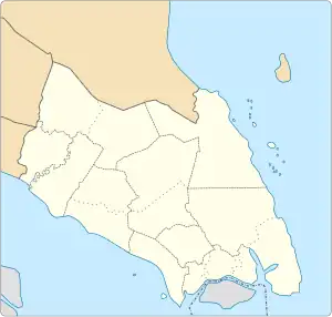 Sagil is located in Johor