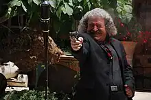 Kazem HajirAzad in Akhare Bazi (End of Game) 2010 – photo by Naser Sajadi Hoseini