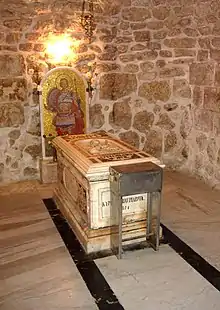 The tomb of Saint George in Lod, Israel.
