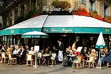 Image 44Les Deux Magots in Paris, once a famous haunt of French intellectuals (2006) (from Coffee culture)