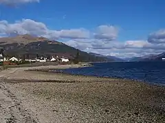 Loch Long shoreline at Ardentinny