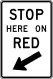 Stop here on red