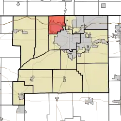 Location in St. Joseph County