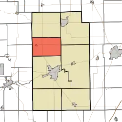 Location in Wabash County