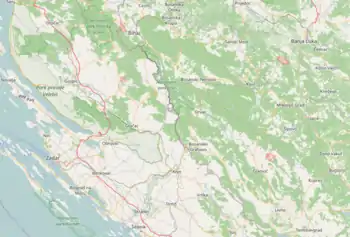 Trubar massacre is located in Lika region in Northern Dalmatia and Western Bosnia