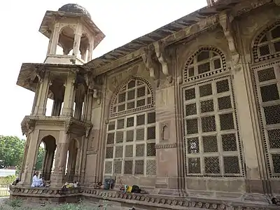 Jalis in Mohammad Gaus Tomb in Gwalior.
