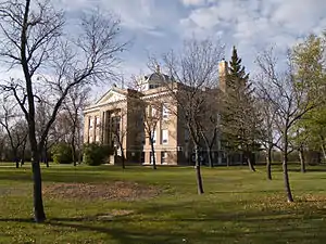 Mountrail County Courthouse in Stanley