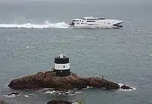 Noirmont Tower, taken by Bob Embleton on 12 August 2009