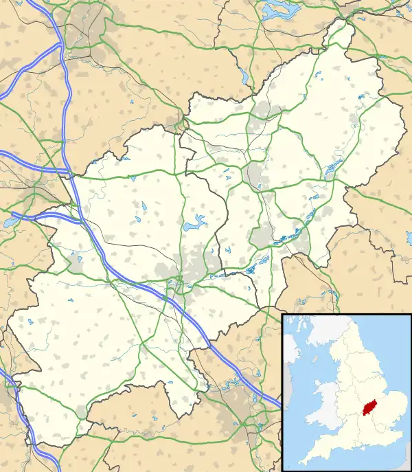 Nether Heyford is located in Northamptonshire