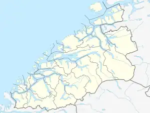 Stemshaug is located in Møre og Romsdal