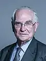Lord Oxburgh, president of Queens' 1982-1989.