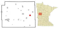 Location of Deer Creek, Minnesota