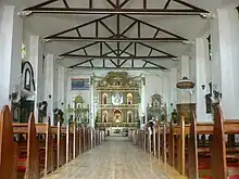Interior of the Our Lady of the Assumption Parish Church