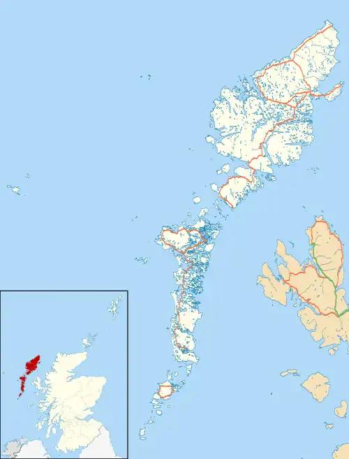 Bornish is located in Outer Hebrides
