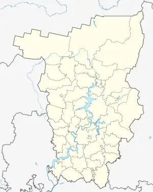 Kamgort is located in Perm Krai