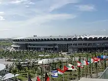 Another view of the Philippine Sports Stadium in Ciudad de Victoria, Bocaue.