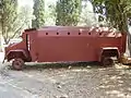 Armored bus Yechiam Convoy memorial.