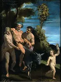Pomponio Amidano: Drunken Silenus on an Ass, c. 1600 (Blanton Museum of Art, Austin)