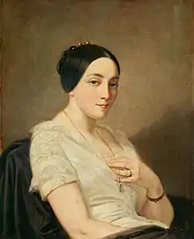 Portrait of a Seated Woman (1850-1855)