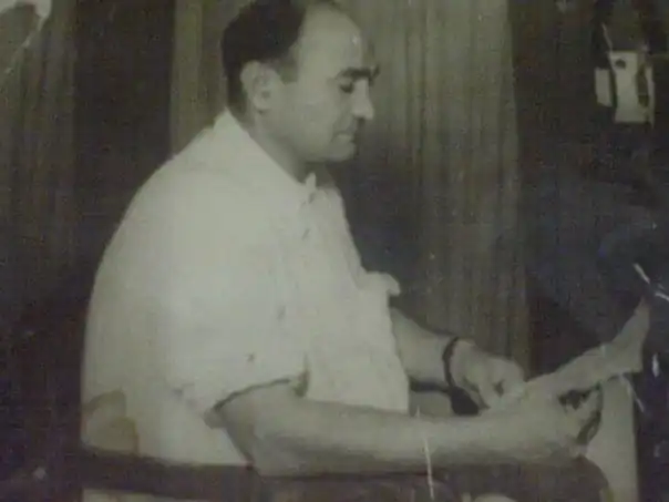 Qazi Ataullah Khan announcing the first Education Policy of NWFP