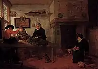 Quiringh van Brekelenkam, Interior of a Tailor's Shop, 1653