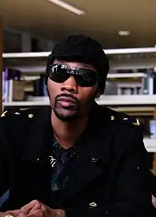 Image 32RZA at a Hip Hop Chess Federation Tournament (from Chess in the arts)