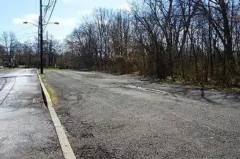 Railroad Avenue site of former M&NB station
