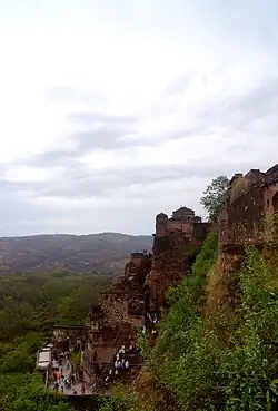 Ranthambore Fort a UNESCO World Heritage Site in Ranthambore National Park famous for tigers