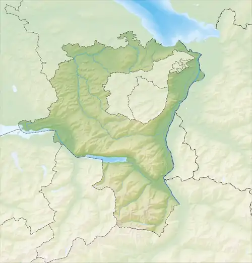 Wattwil is located in Canton of St. Gallen