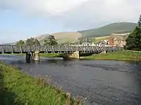 Road bridge over the Tweed and Henry Ballantyne Memorial Institute