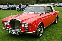 1974–77 Rolls-Royce Corniche convertible (Europe)