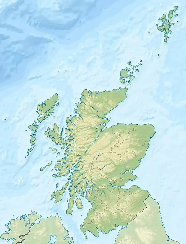 Map of Scotland