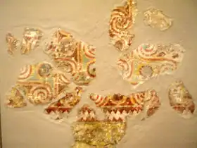 Painting from the ceiling from TT71 Metropolitan Museum of Art.