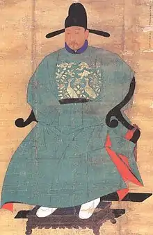Shin Suk-ju (1417-1475): Entered in 1438. Politician and diplomat of the early Joseon Dynasty.