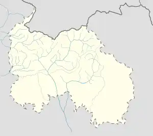 Avnevi is located in South Ossetia
