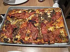 Sicilian pizza