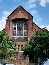 Western end, facing Sutton Lane South